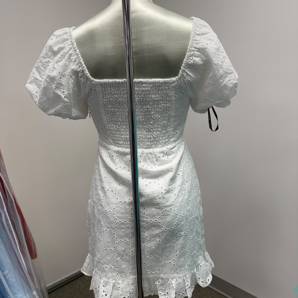 NWT Katie J NYC White Phoebe Dress - Picture 3 of 5
